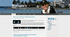 Desktop Screenshot of marcomariani.net